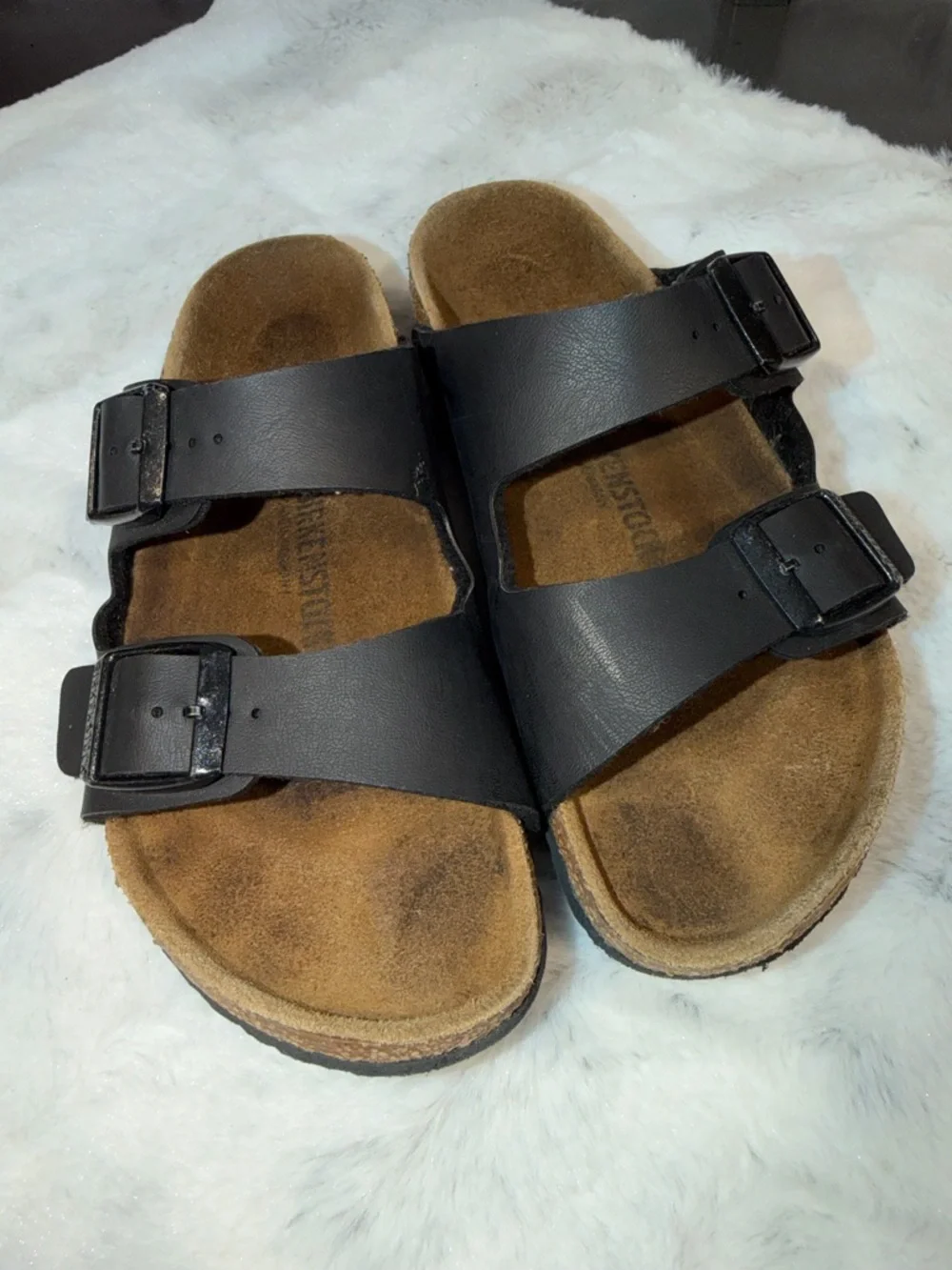 Birkenstock Kids Black Two-Strap Sandals - Picture 6 of 6